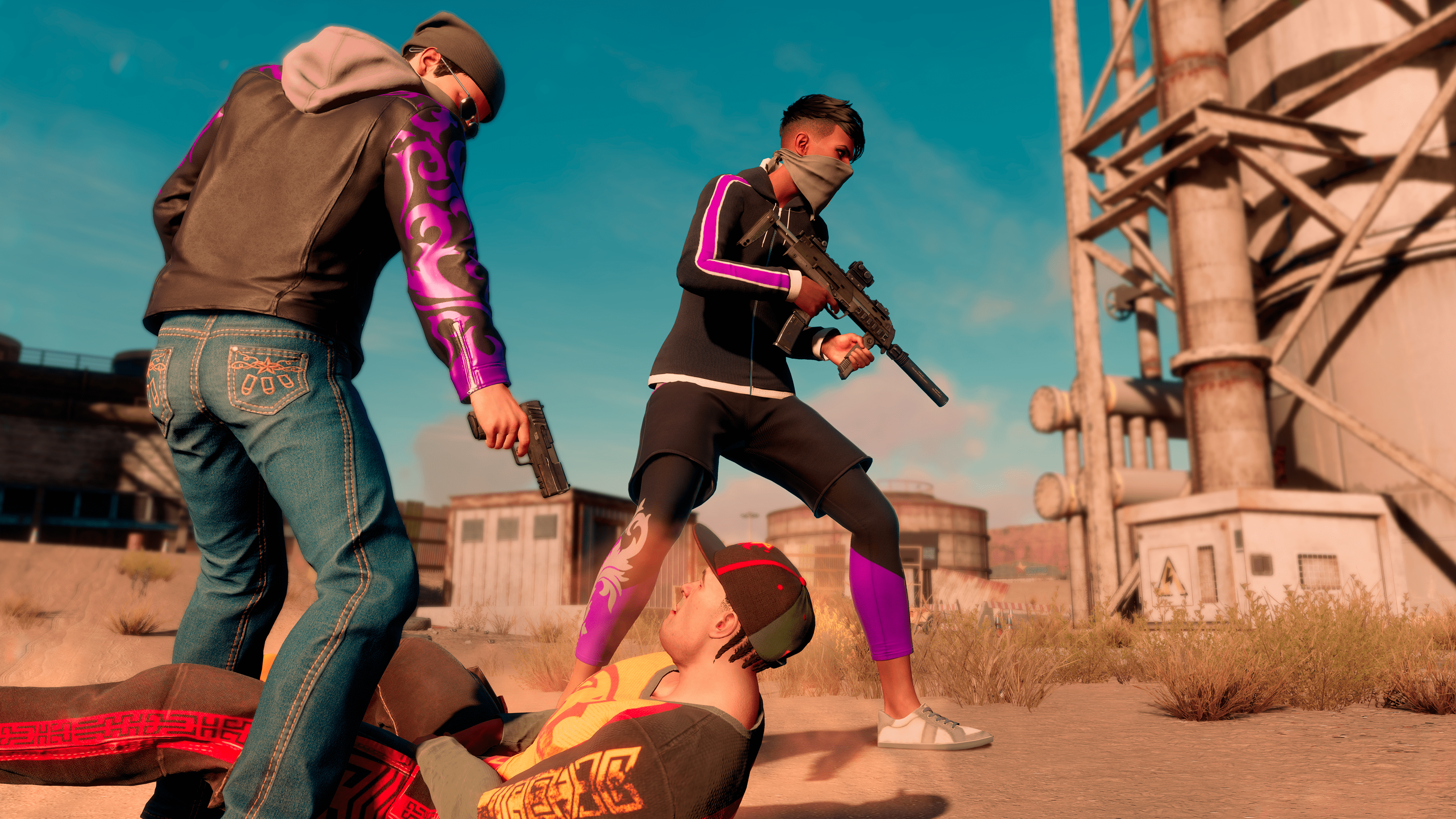 Saints Row takedown