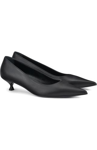 Lenor Pointed Toe Kitten Heel Pump