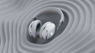 Listening to prototype Iris headphones with immersive Active Listening algorithm