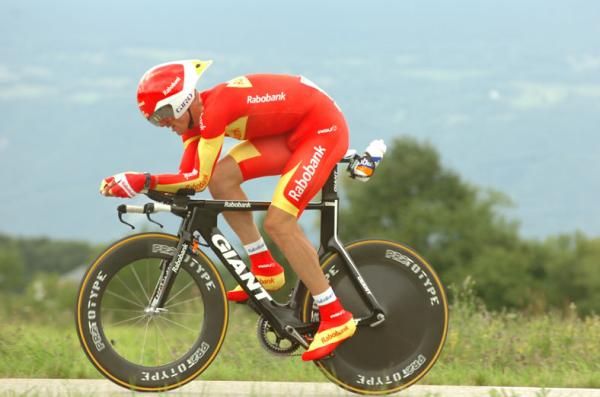 Luis Leon Sanchez (Rabobank) never got going on the Grenoble course.