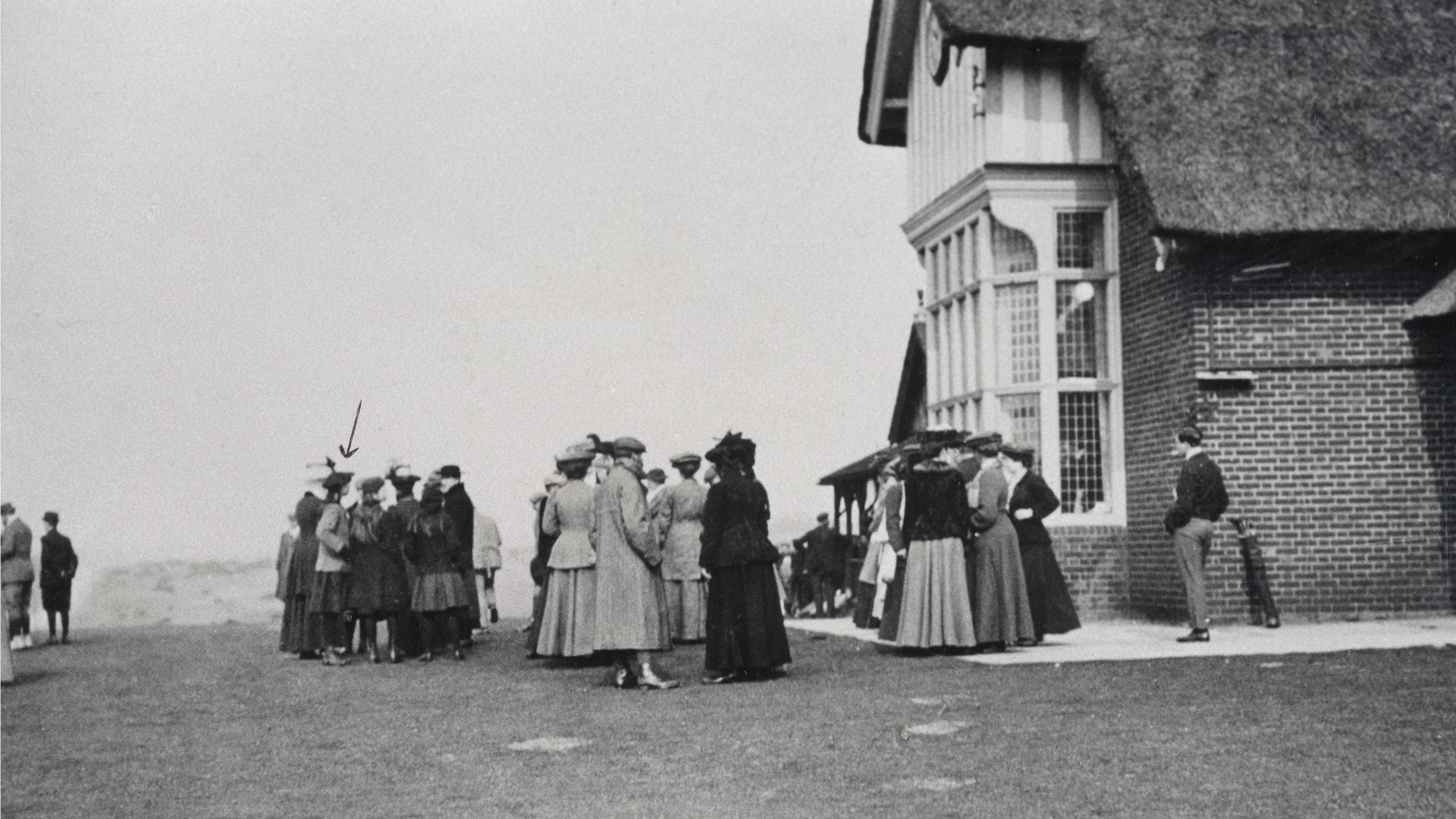 Opening of the Aldeburgh Golf Club clubhouse in 1884