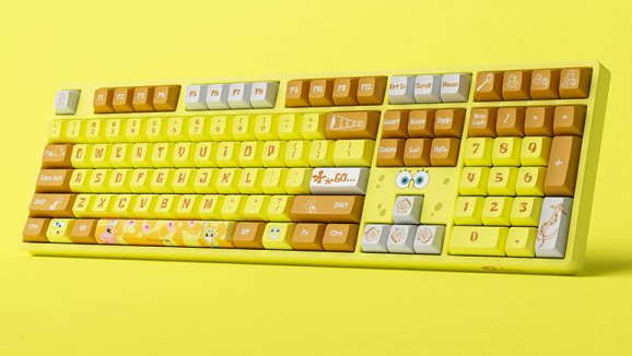 Akko Spongebob Squarepants keyboard