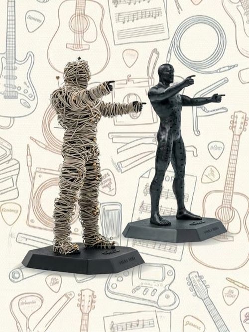 The String Thing &ndash; Guitar String Upcycling Mummy Figure