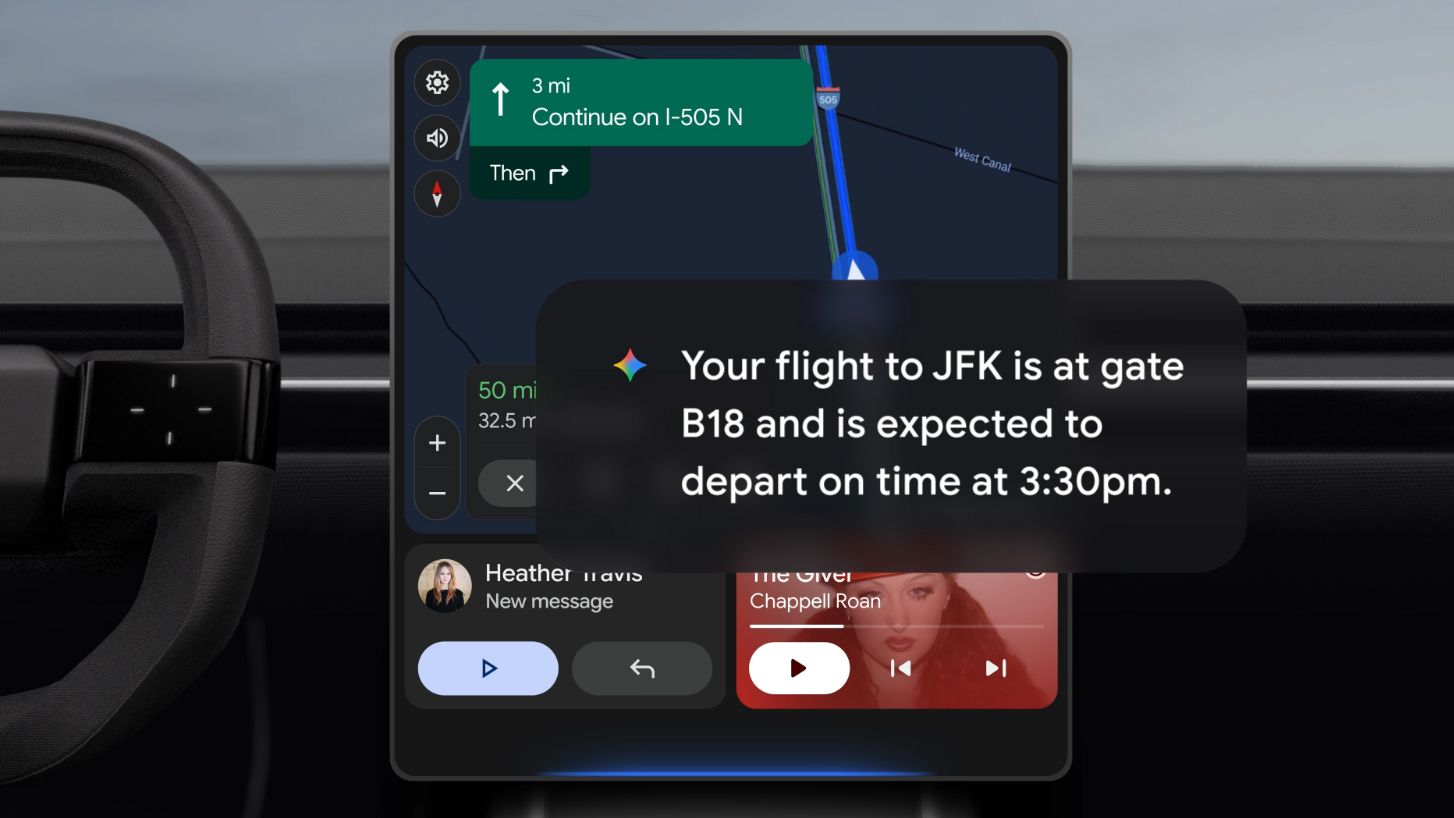 t3.com - Chris Hall - Android Auto just got more intelligent - Gemini's most highly anticipated update is finally rolling out
