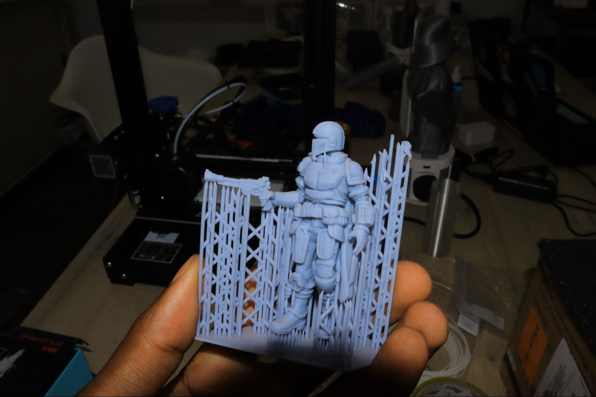 Cómo imprimir miniaturas en 3D