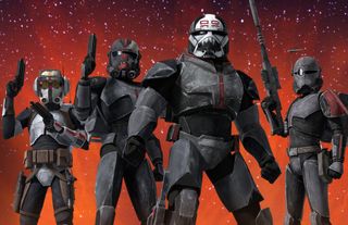 "The Bad Batch," a Star Wars: Clone Wars spinoff on Disney Plus.