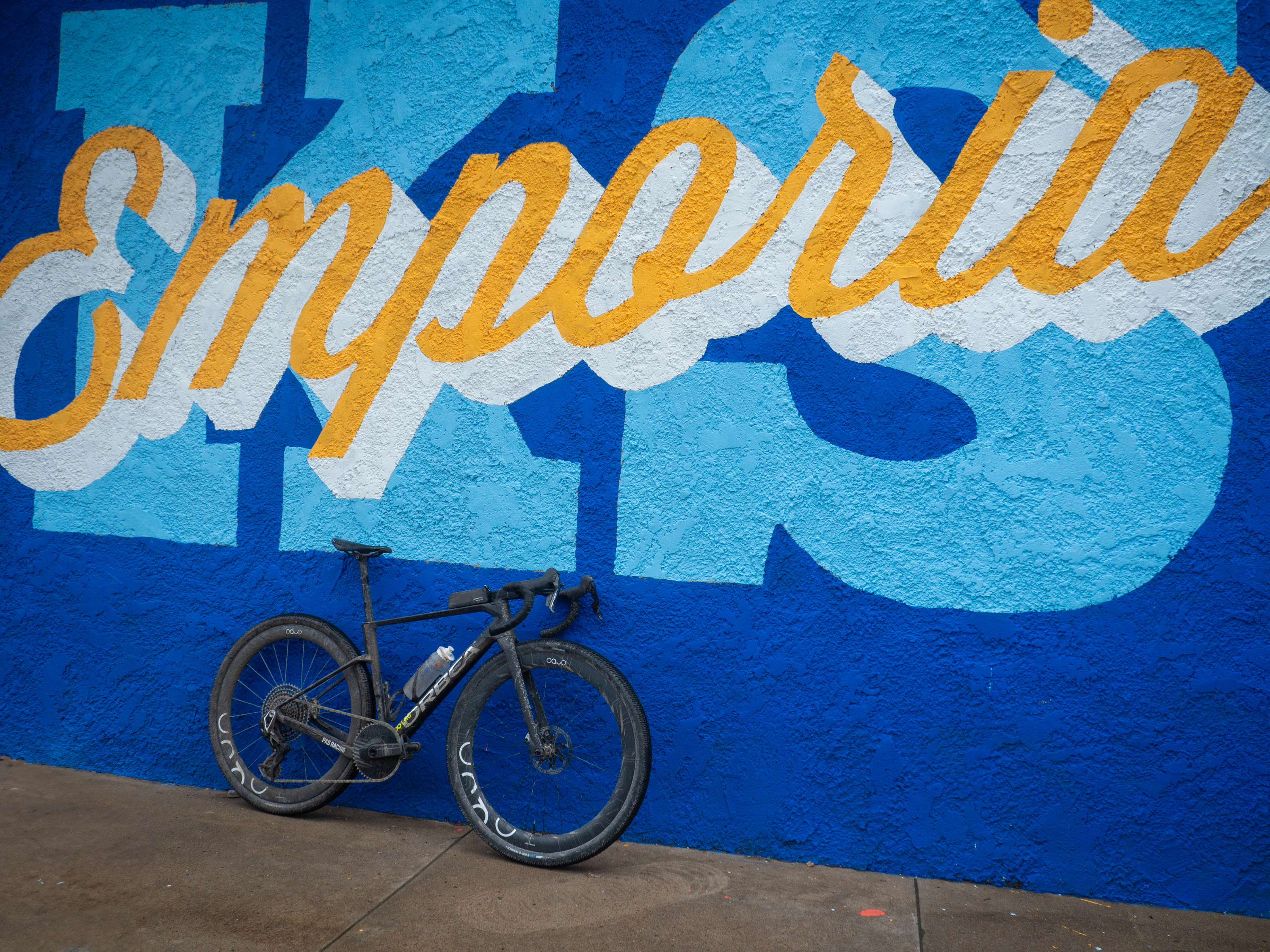 Close up shots of the new Orbea gravel bike