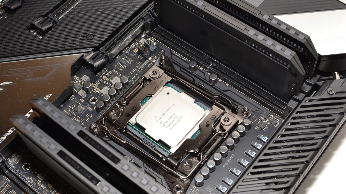 Core i9-10980XE CPU and motherboard