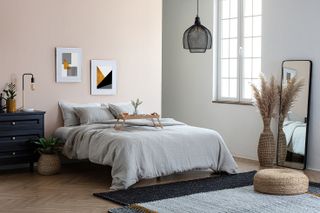 soft bedroom lighting scheme