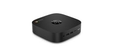HP Chromebox G3 PC on white background
