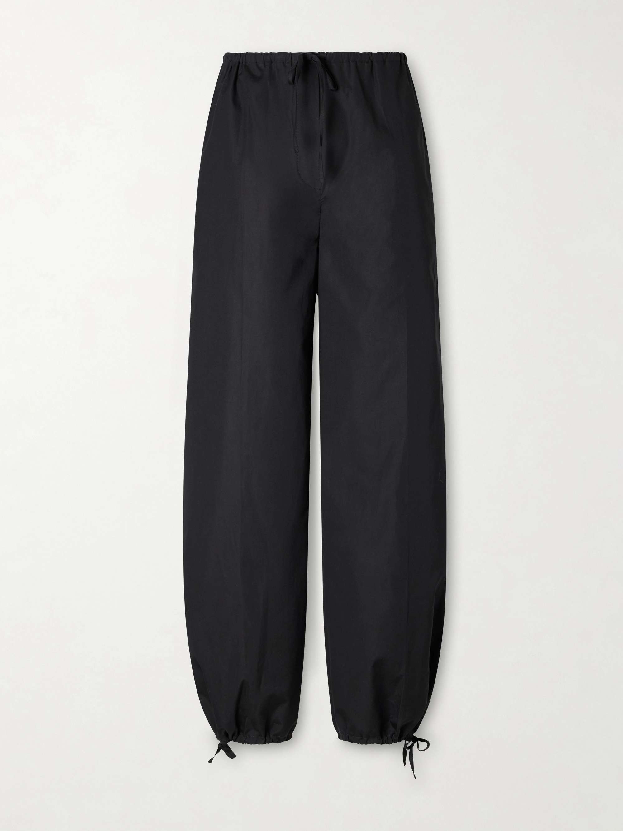 Cotton Wide-Leg Cotton Balloon Pants