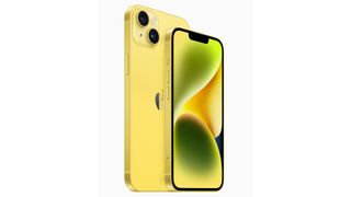 Apple iPhone 14 yellow finish