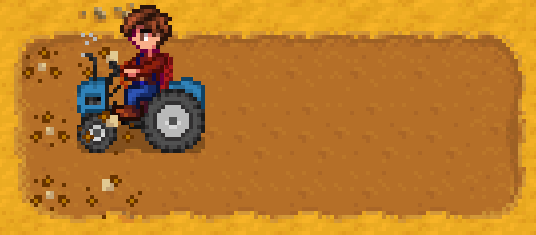 Stardew Valley mod - Tractor Mod