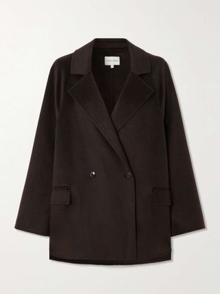 Gary Double-Breasted Wool-Blend Coat