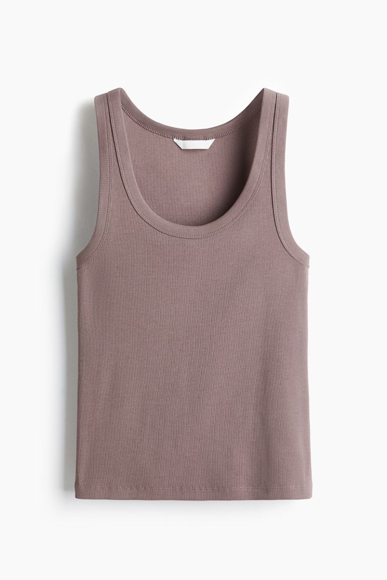 Ribbed Vest Top
