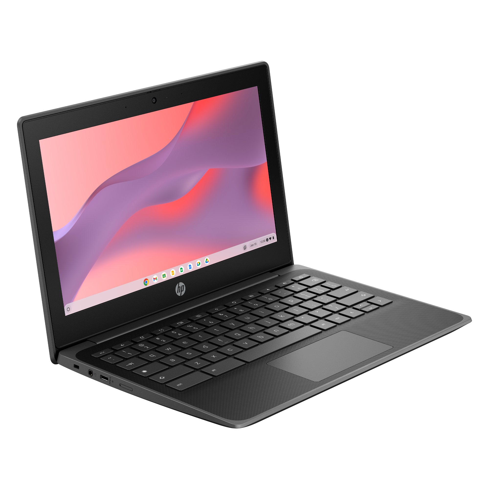 HP Fortis 11-inch G10 Chromebook front right render