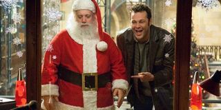 Vince Vaughn and Paul Giamatti in Fred Claus
