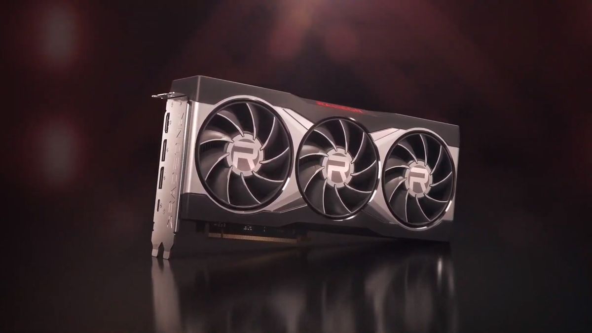 AMD Radeon RX 6800XT side view