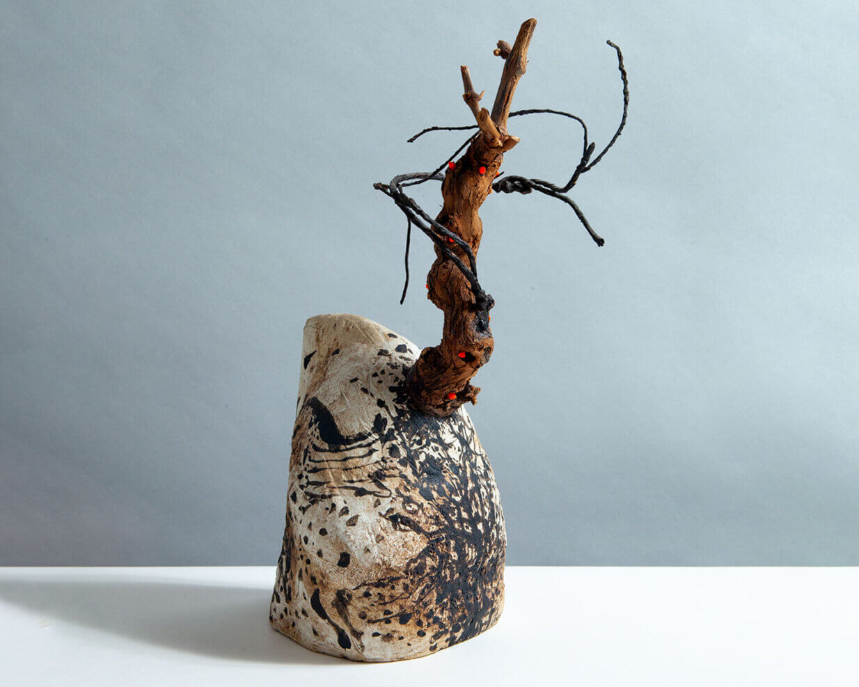 16.-Timehri-Rock-40-2009.-Mixed-media-ceramic-twigs.-Image-courtesy-of-The-Anthony-Shaw-Collection_York-Museums-Trust.-Photo_Tom-Meyer-1-1234x987