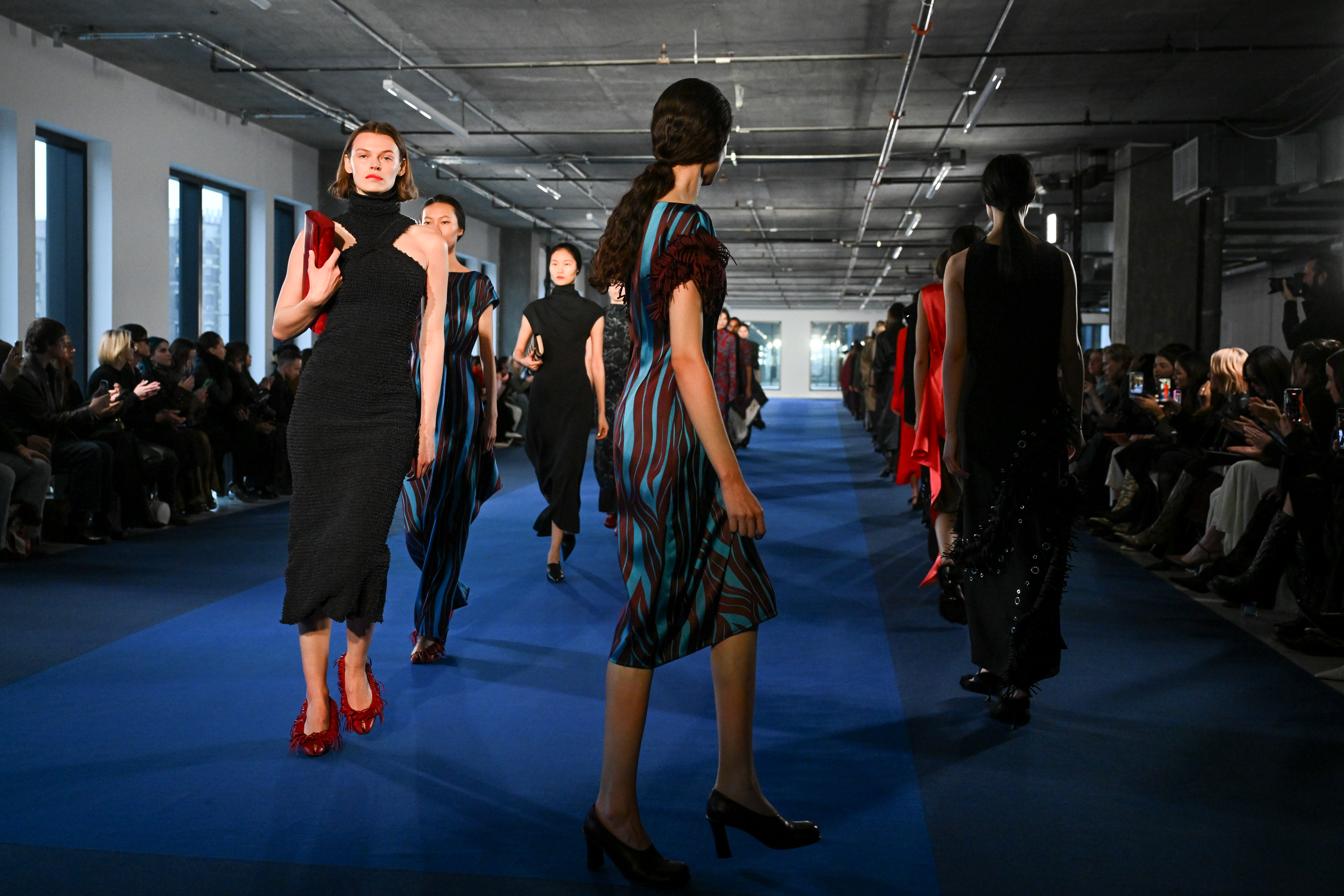 models on the 2026 Proenza Schouler runway