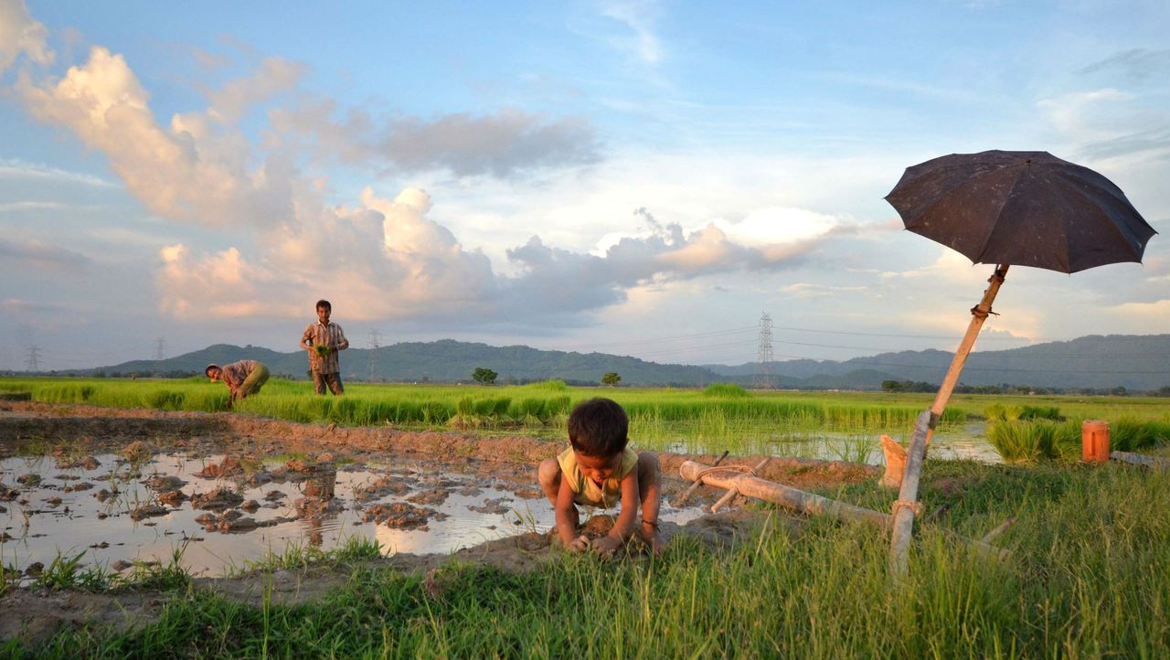 Child in India