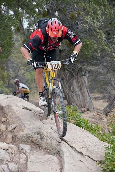 H-Ball, Greg Herbold, still has his downhill world champion skills.