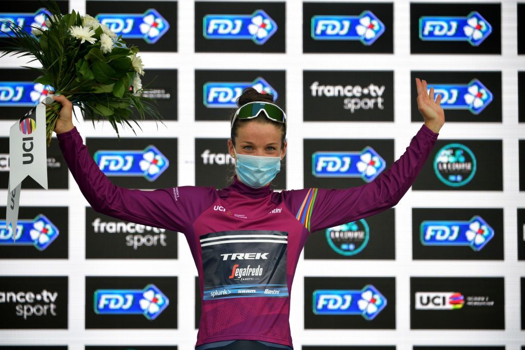 Lizzie Deignan (Trek-Segafredo) now leads the Women's WorldTour standings