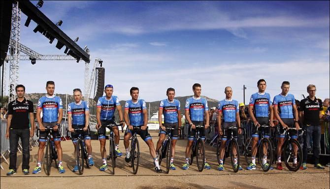 Garmin-Sharp presented in Corsica