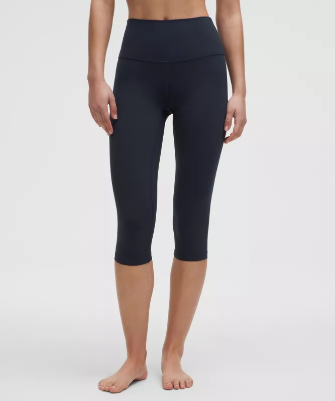 Lululemon Align&trade; High-Rise Crop 17" - True Navy - 2