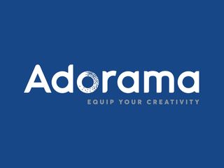 The Adorama logo with the slogan 'Equip Your Creativity' on a blue background.