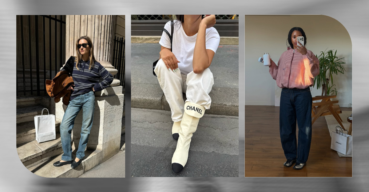 7 Ways Parisian It Girls Are Updating Their Jeans Outfits for Autumn 7 Ways Parisian It Girls Are Updating Their Jeans Outfits for Autumn