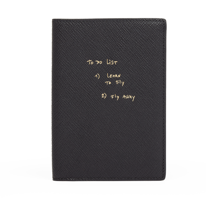 Smythson X Thomas Lélu Passport Cover in Panama