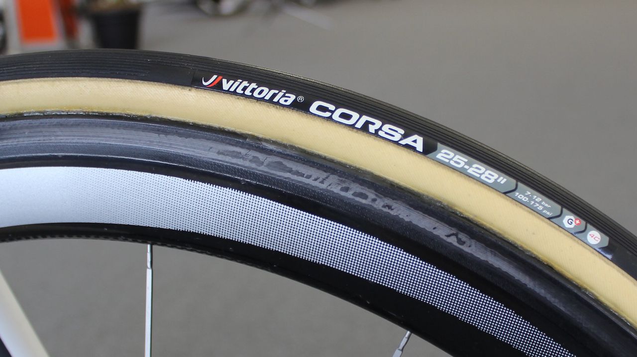 Vittoria Corsa tubular tyres