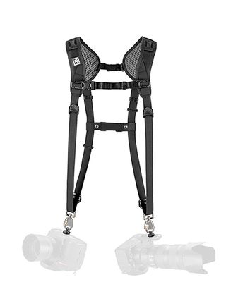 Product shot of BlackRapid Double Breathe, one of the best camera harnesses