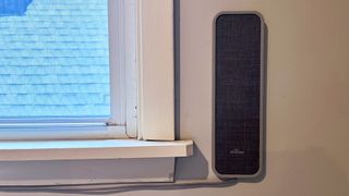 Mohu Vibe mounted on wall near window