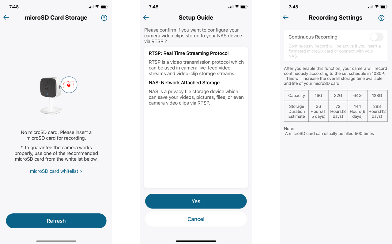 Eufy Indoor Cam 2k Review App Recording Options