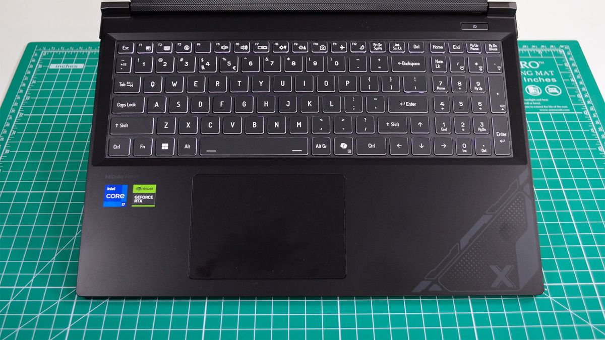 A Gigabyte Aorus G6X 9KG on a desk