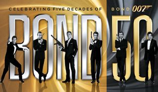 James Bond 50th anniversary logo