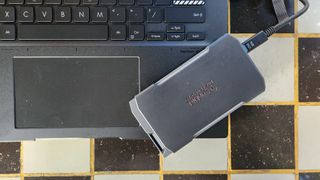 SanDisk Pro-Blade connected to laptop