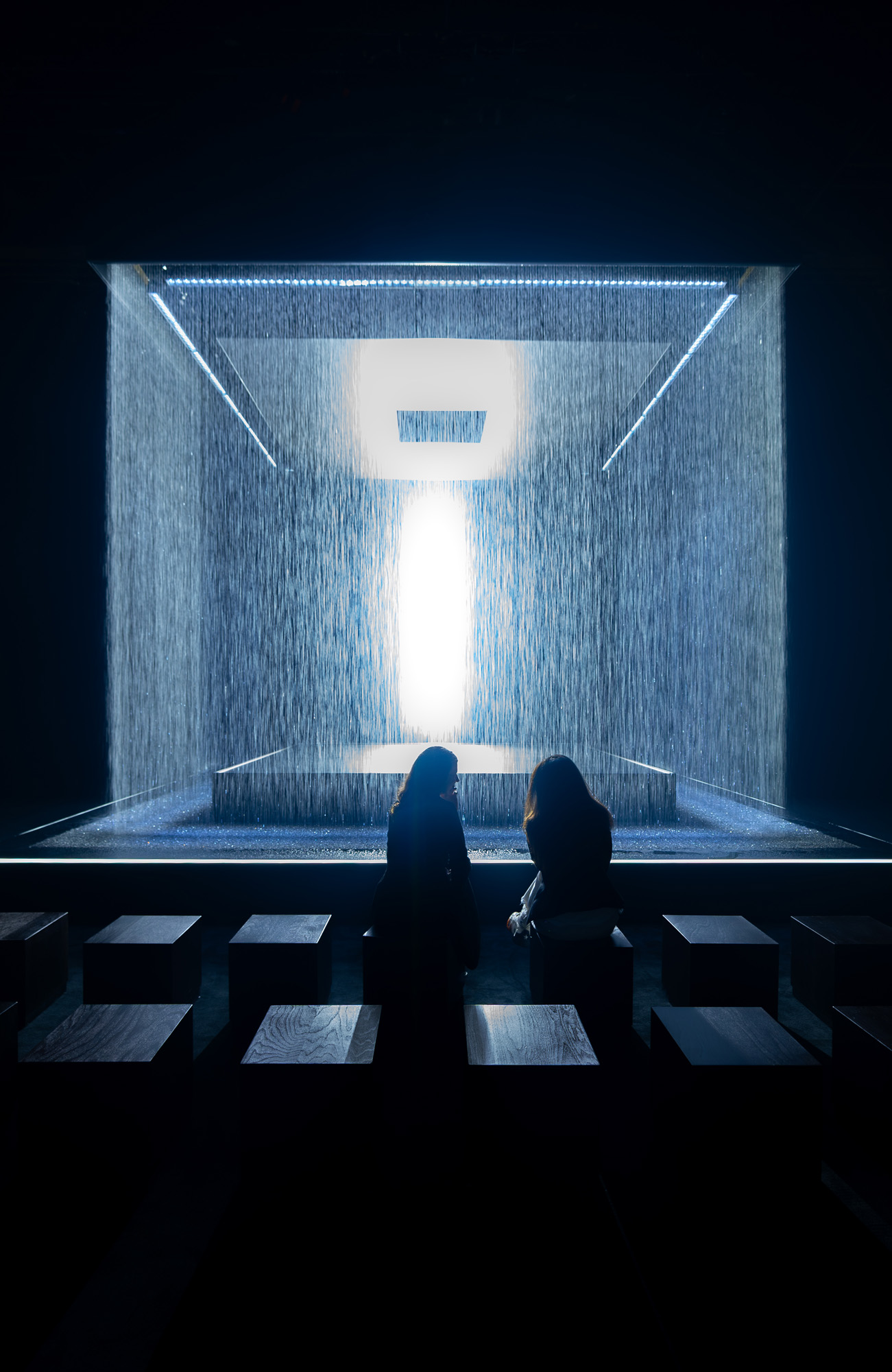 Es Devlin and choreographer Sharon Eyal with Surfacing, Basel, 2024