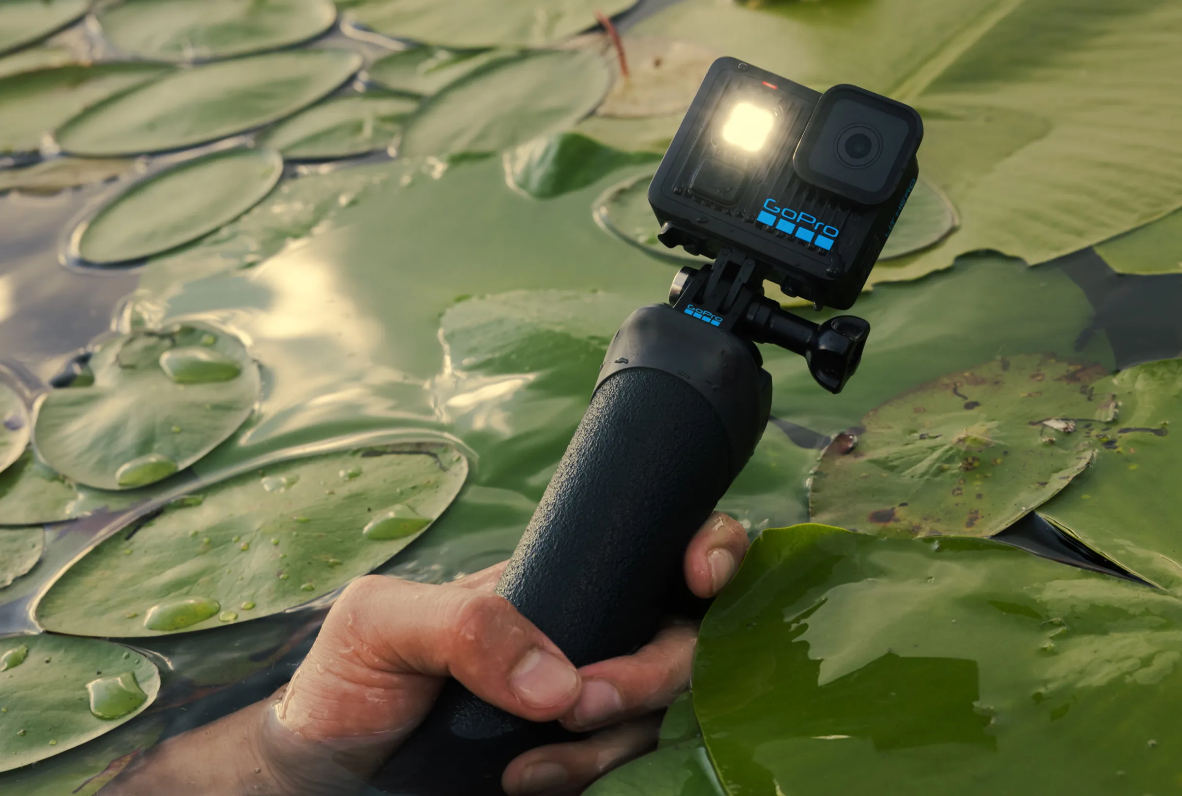 Gopro Lit Hero has a build in light