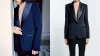 Zara Wool Blend Tuxedo Collar Blazer