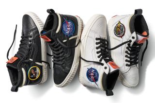 Vans Space Voyager Collection, celebrating NASA’s 60th anniversary, includes sizes from toddler to adult.