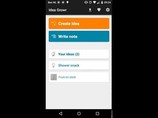 Capture your ideas in the moment with Idea Growr