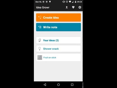 Capture your ideas in the moment with Idea Growr