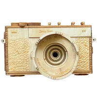 CameraTins Zeiss Ikon SW wooden camera model
