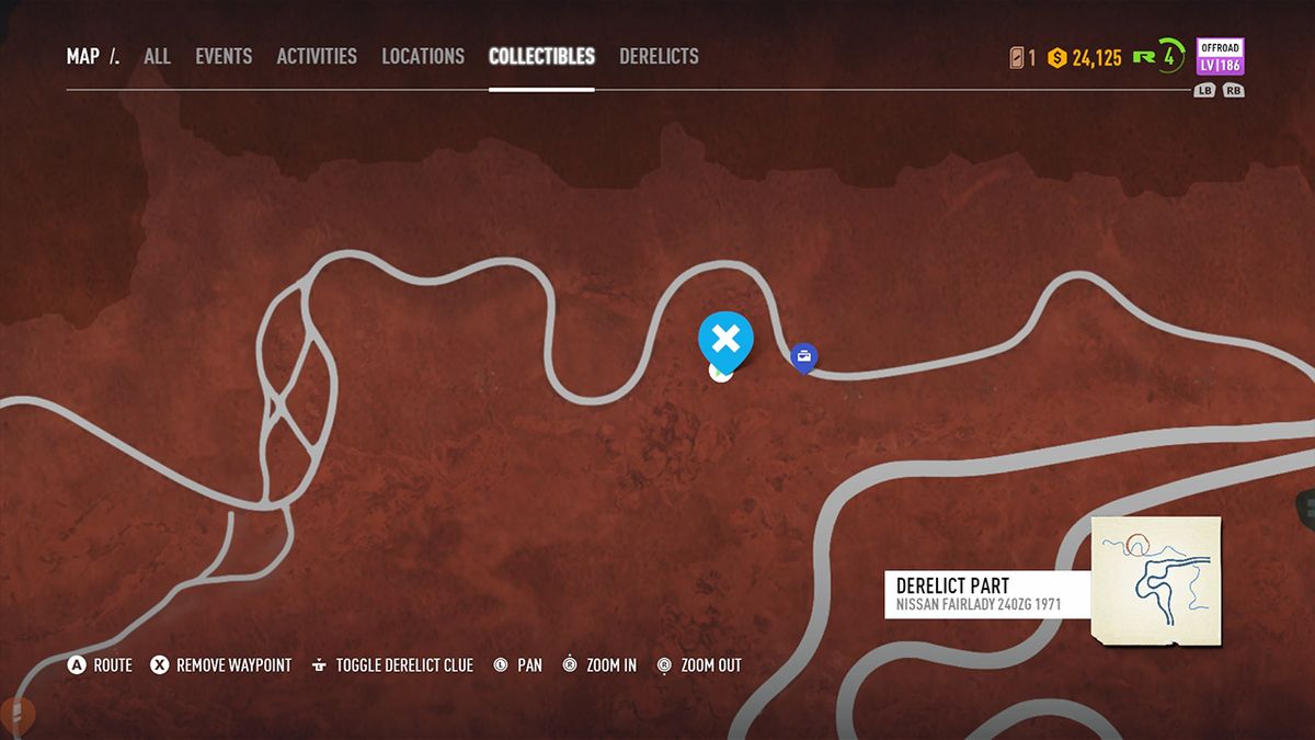 2 Nissan 240Z Need for Speed Payback Derelict location guide Page