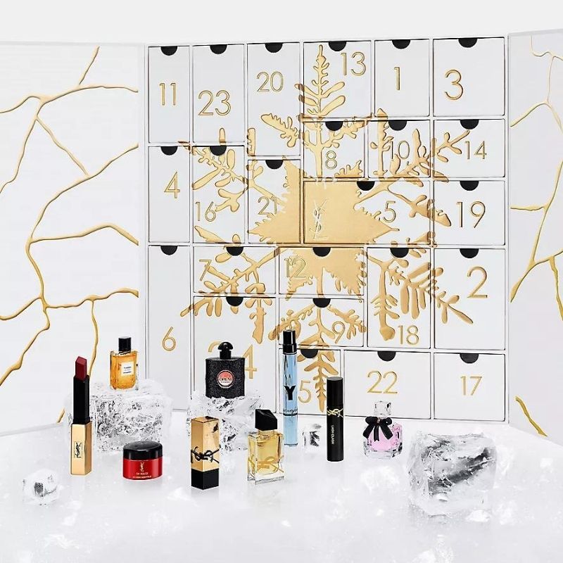 an image of YSL perfume advent calendar