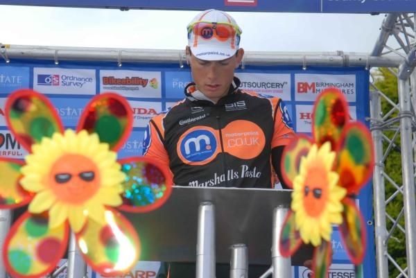James Sampson (Motorpoint) signs in.