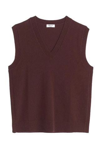 V-Neck Cashmere Sweater Vest